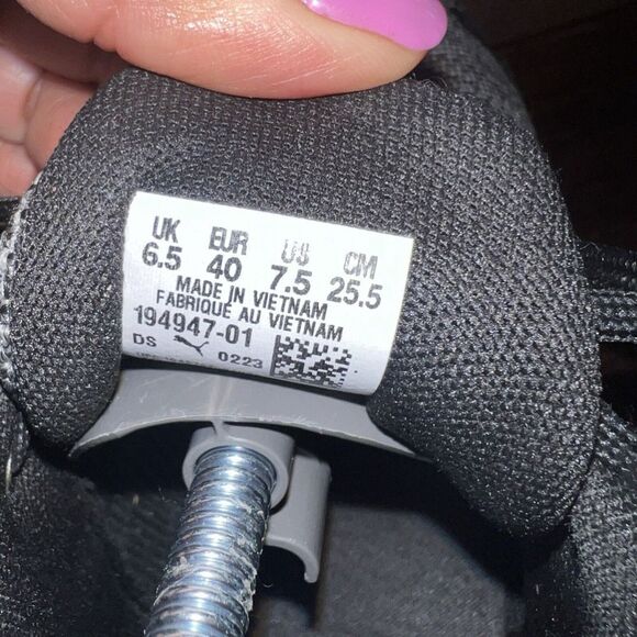 Puma Mens Axelion Multi 194947-01 Gray Running Shoes Sneakers Size 7.5 - Picture 9 of 9